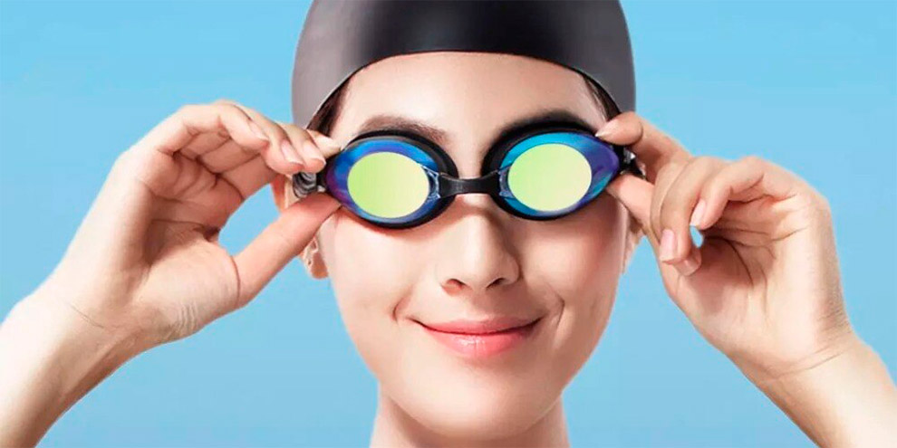 Плавательные очки Xiaomi Yunmai SwimGoggles Nose Clip Ear Plugs Set 