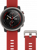 Смарт-часы Xiaomi Amazfit Stratos 3 Elite Edition (Smart Sport Watch 3 Elite Edition) Red (Красные) — фото