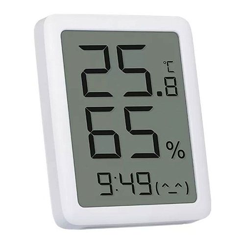 Датчик температуры и влажности Miaomiaoce LCD (MHO-C601) White (Белый) — фото